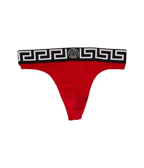 versace thong men|MEN'S UNDERWEAR AND BEACHWEAR .